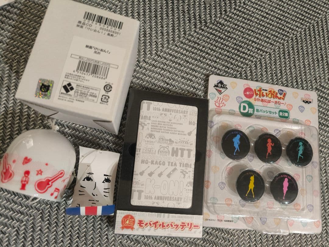 けいおんグッズ 放課後ティータイム 平沢唯 中野梓 秋山澪 琴吹紬 田井中律