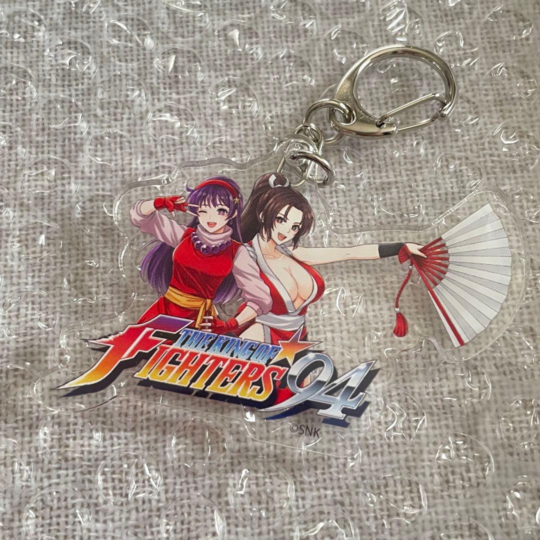 ブックオフコラボ　KOF'94 アテナ 不知火舞 缶バッジ アクキー　限定