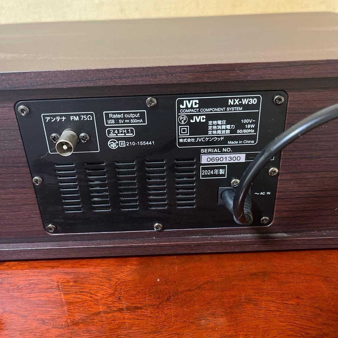 JVCケンウッド JVC NX-W30 ミニコンポ Bluetooth