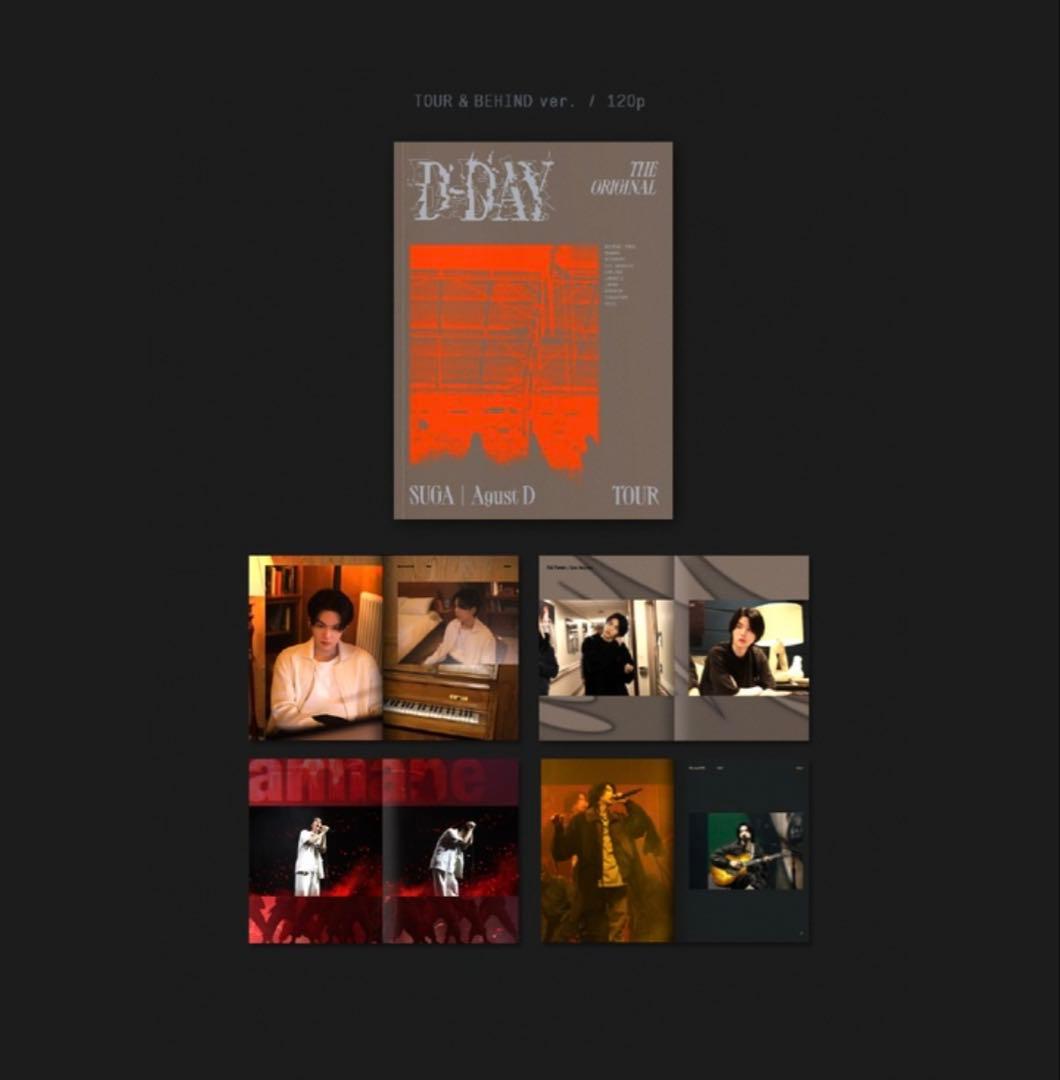 アイドル SUGA Agust D TOUR 'D-DAY' The Original
