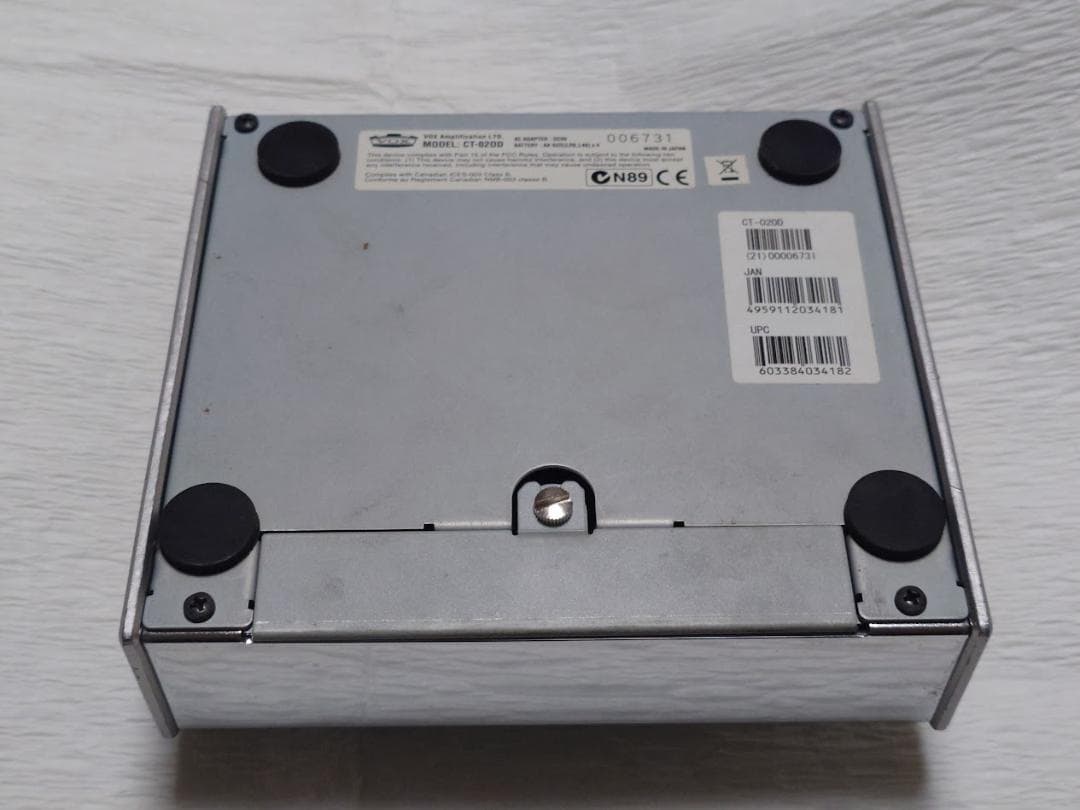 【完動品】VOX COOLTRON BIG BEN OVERDRIVE真空管搭載