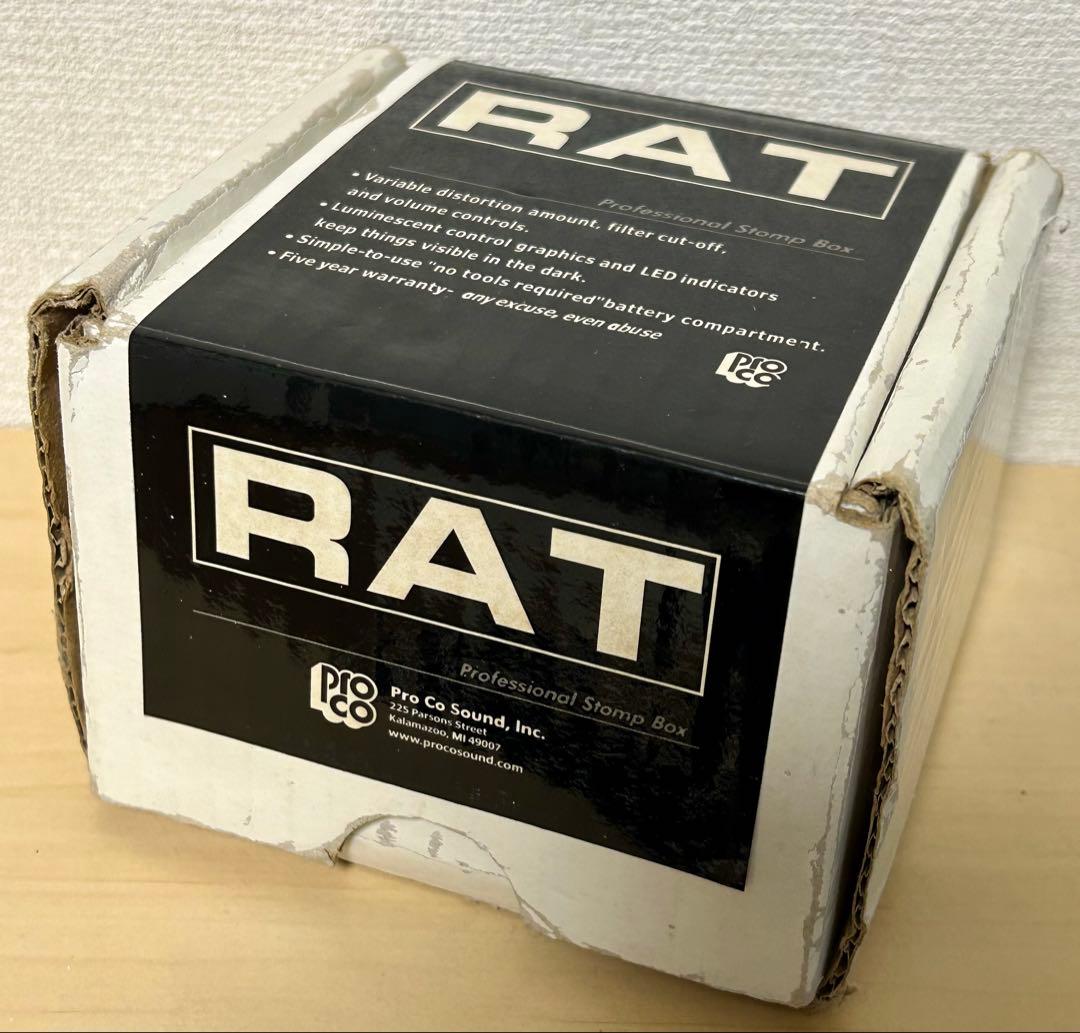 【美品】Pro Co RAT 2 ディストーション エフェクター RAT2