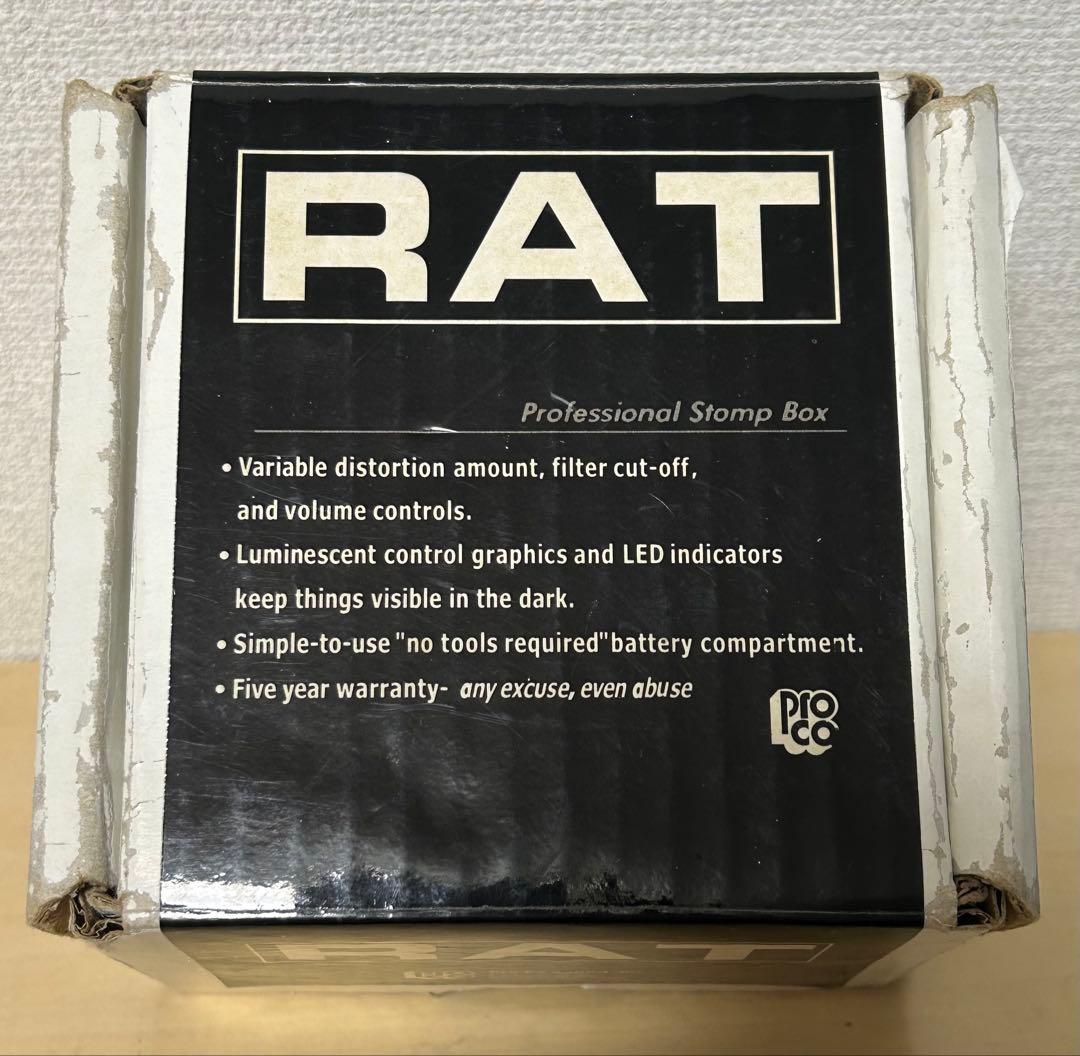 【美品】Pro Co RAT 2 ディストーション エフェクター RAT2