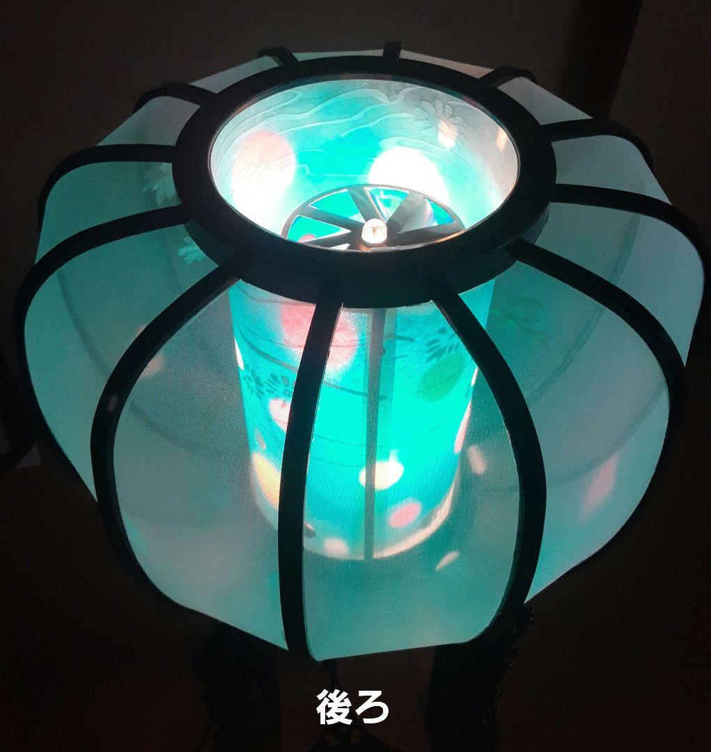 最終/盆提灯 新盆 法事供養 回転風車 回転筒 レア 造花 立体花 お盆 供え花