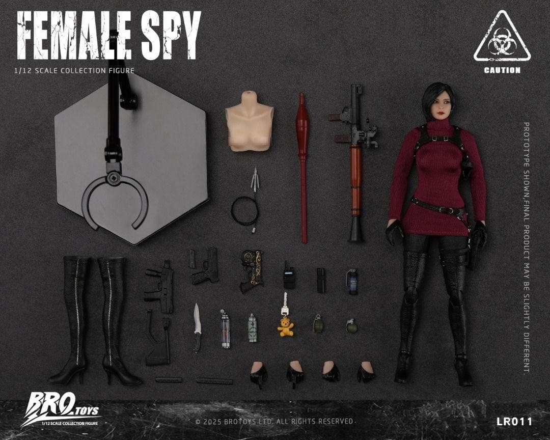 BROTOYS LR011エイダ・ウォンAda Wong 1/12バイオハザード