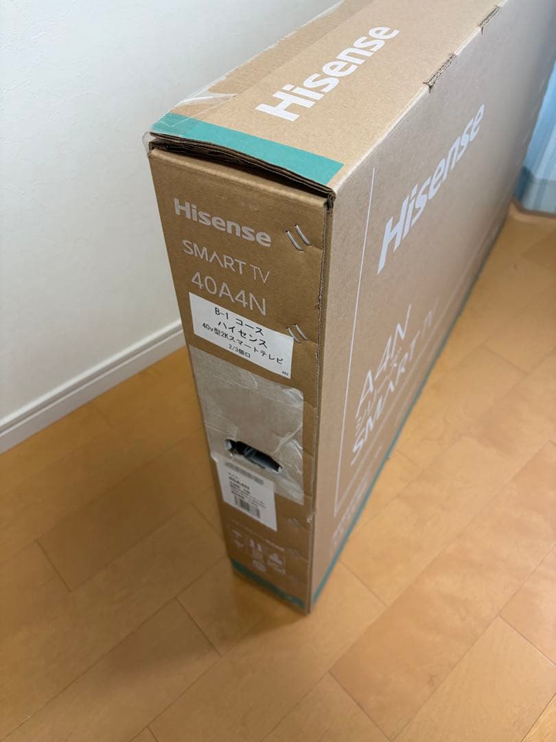 未使用 ハイセンス 液晶TV 40A4N 40型 2025年製 スマートTV