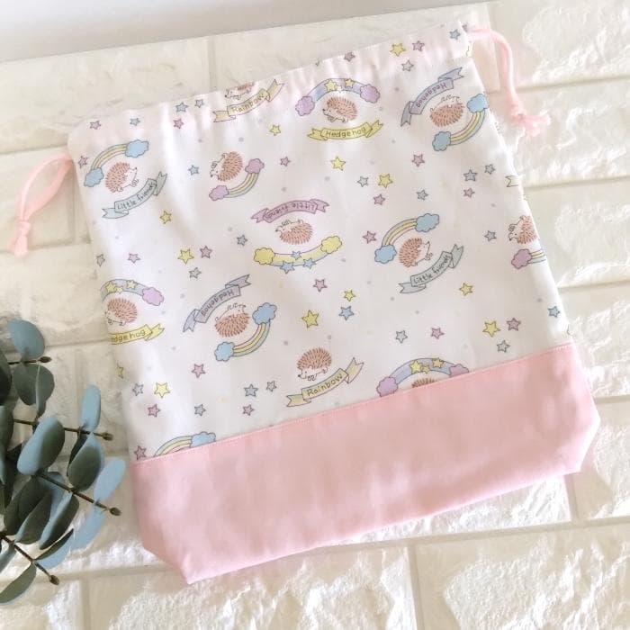 《送料無料》通園・通学3点セット・はりねずみ　＃n1423