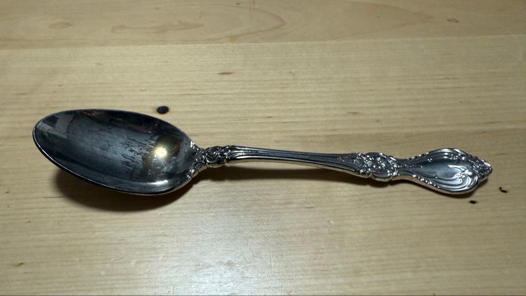 LUCKY WOOD LUCKY SILVER刻印　296g スプーン　4本