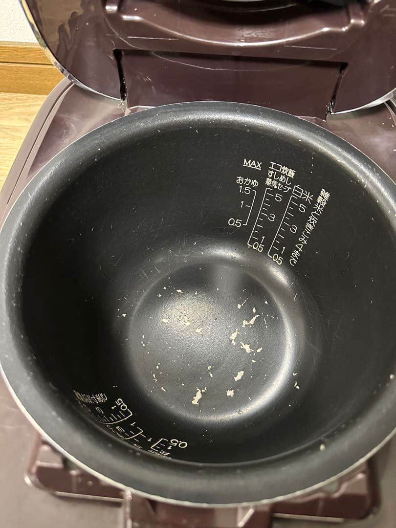 ZOJIRUSHI 5.5合圧力 IH式　NW-JB10