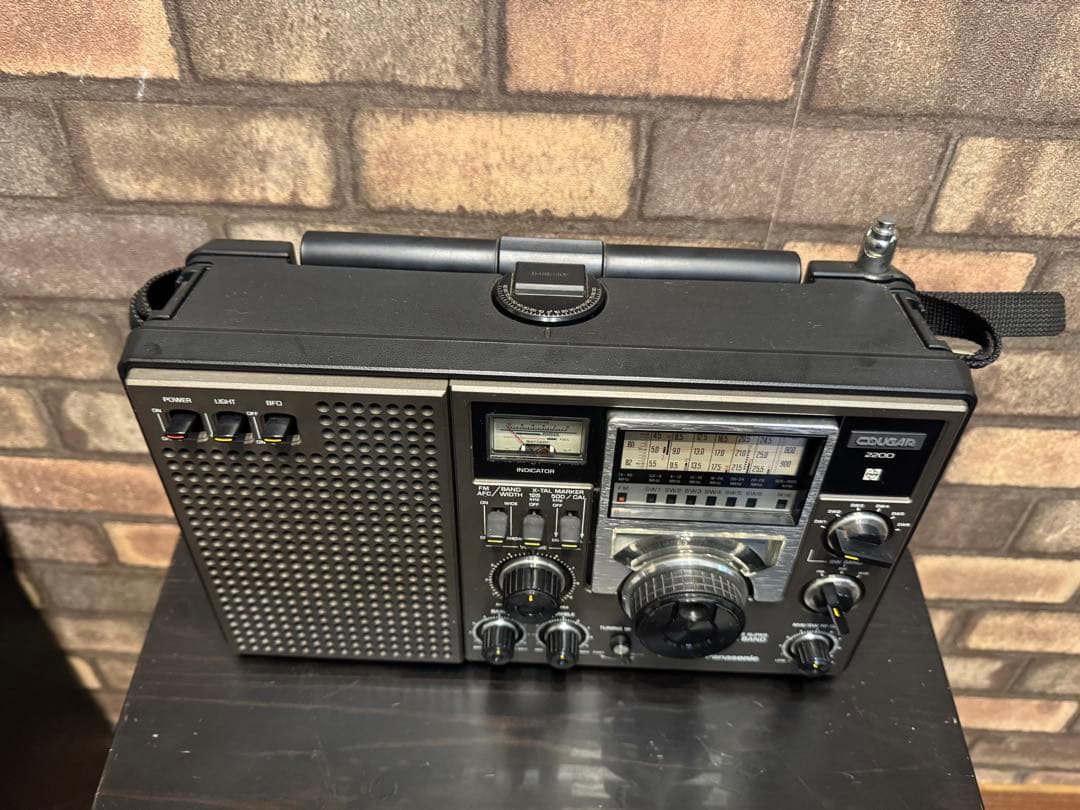 希少ラジオ　ナショナル　パナソニック　COUGAR2200 状態良し！