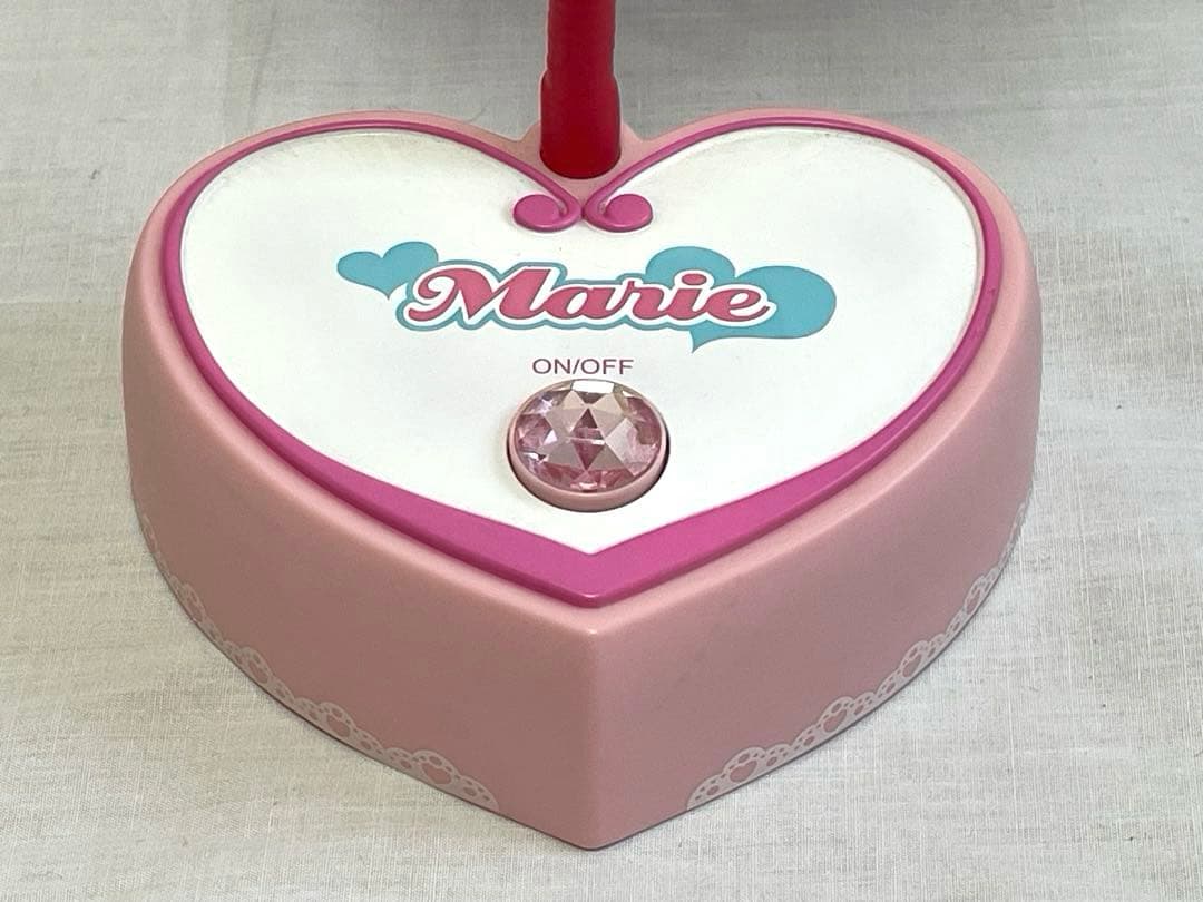 【激レア】美品おしゃれキャット マリーちゃん ハート型 デスクランプ ディズニー