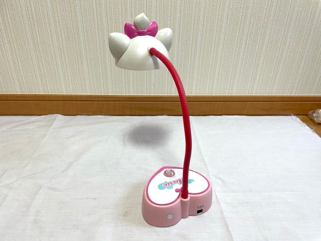 【激レア】美品おしゃれキャット マリーちゃん ハート型 デスクランプ ディズニー