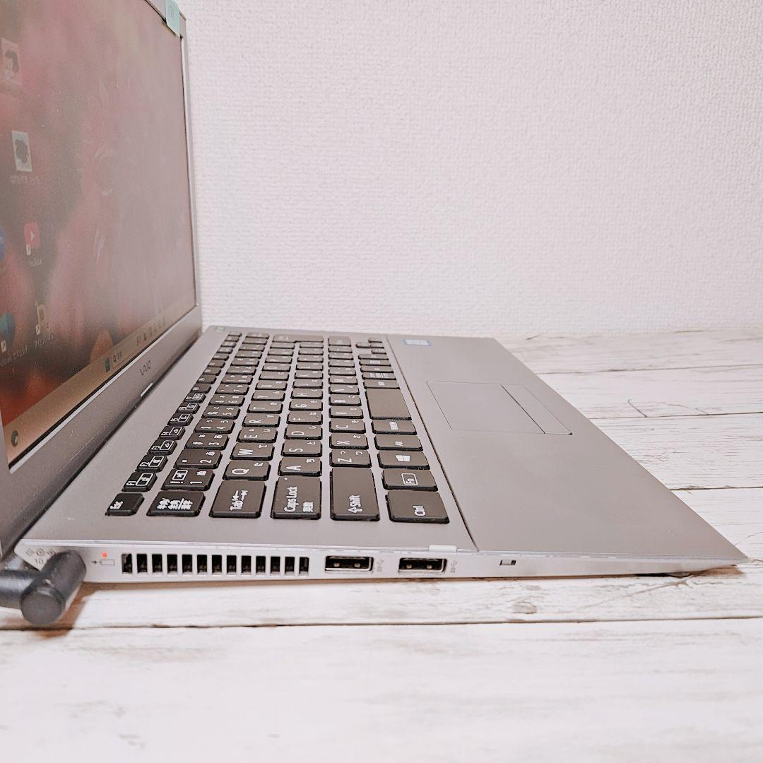 在宅ワークに♪VAIO 薄型軽量 13インチノートパソコン SSD i5 カメラ