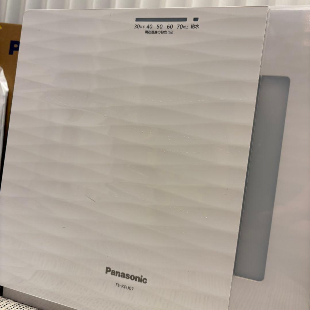 気化式加湿器Panasonic FE-KFU07-W 交換用フィルター付