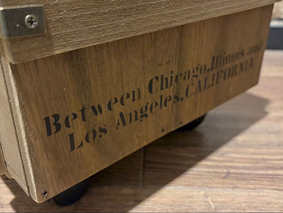 オーダー制作　男前インテリア　ROUTE66 ルート66 収納ボックス