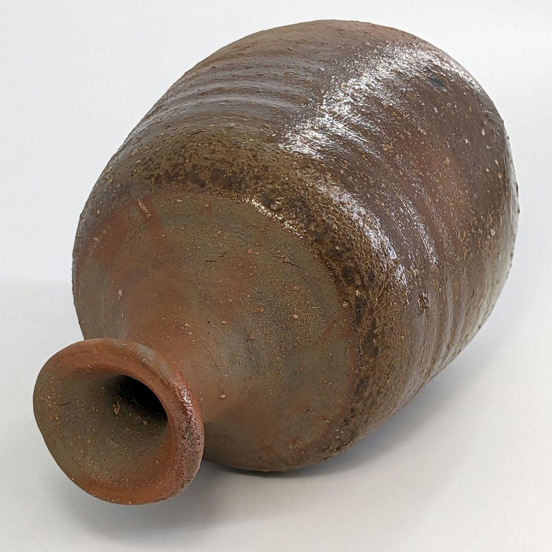 金重愫 備前焼 徳利 共箱 円山窯 酒器 とっくり 食器 工芸品 日本酒 緋襷