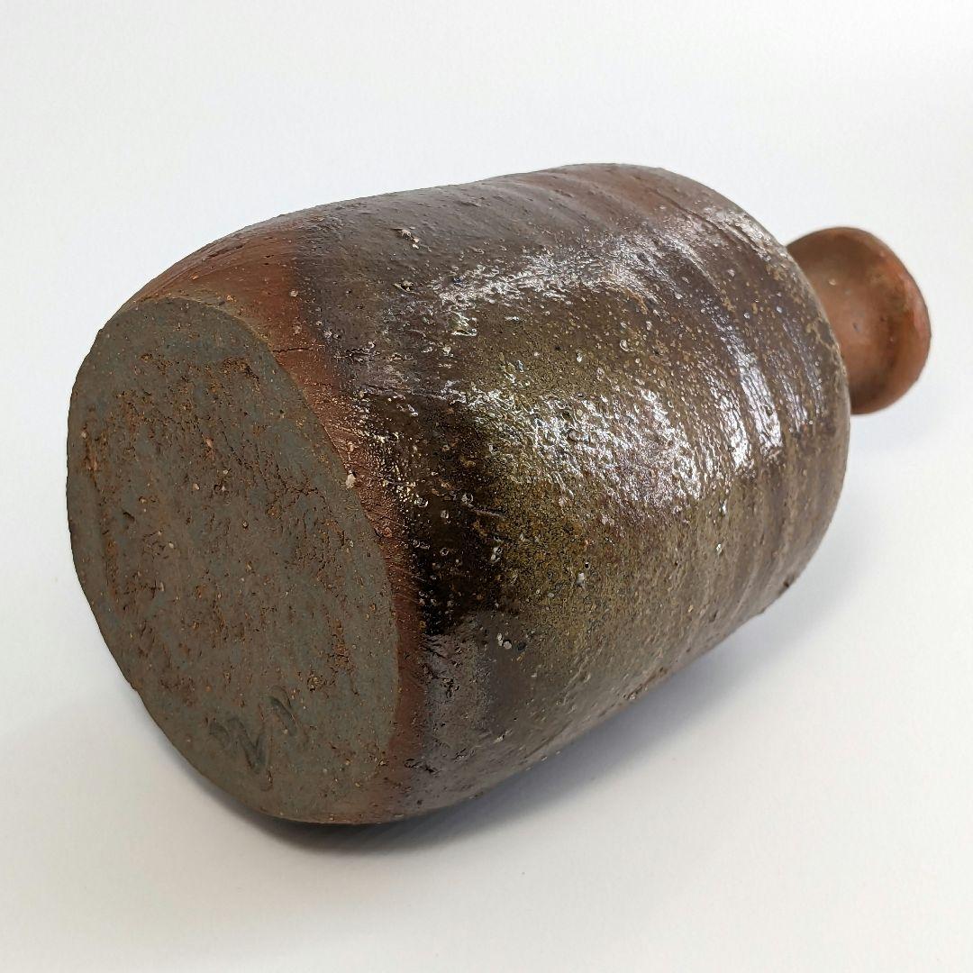 金重愫 備前焼 徳利 共箱 円山窯 酒器 とっくり 食器 工芸品 日本酒 緋襷