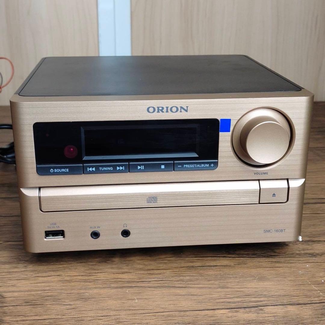 【匿名発送】ORION SMC-160BT ミニコンポ　オーディオ　箱付き