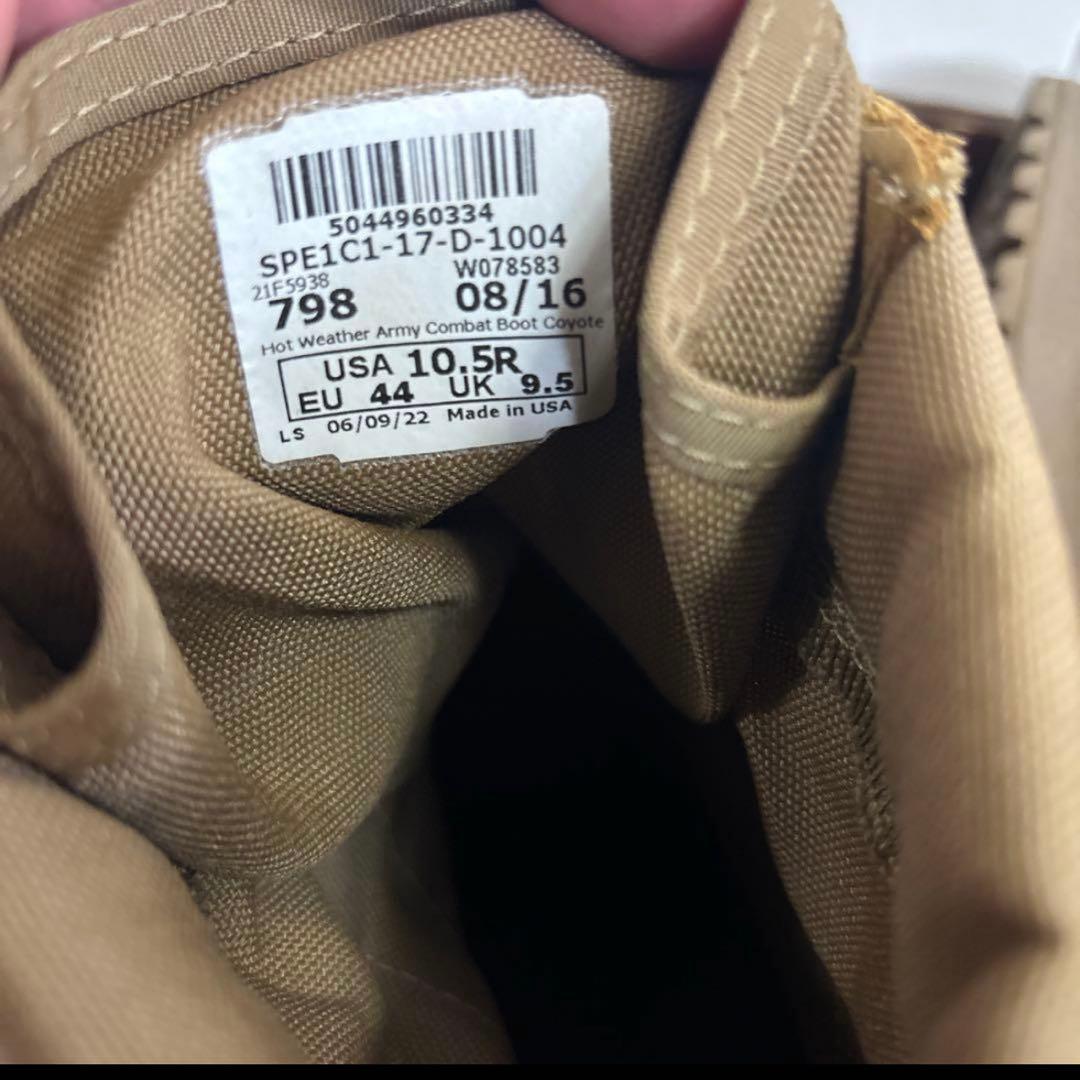 米軍　 USA製　ミリタリーブーツ　28.5cm 送料無料　（90）
