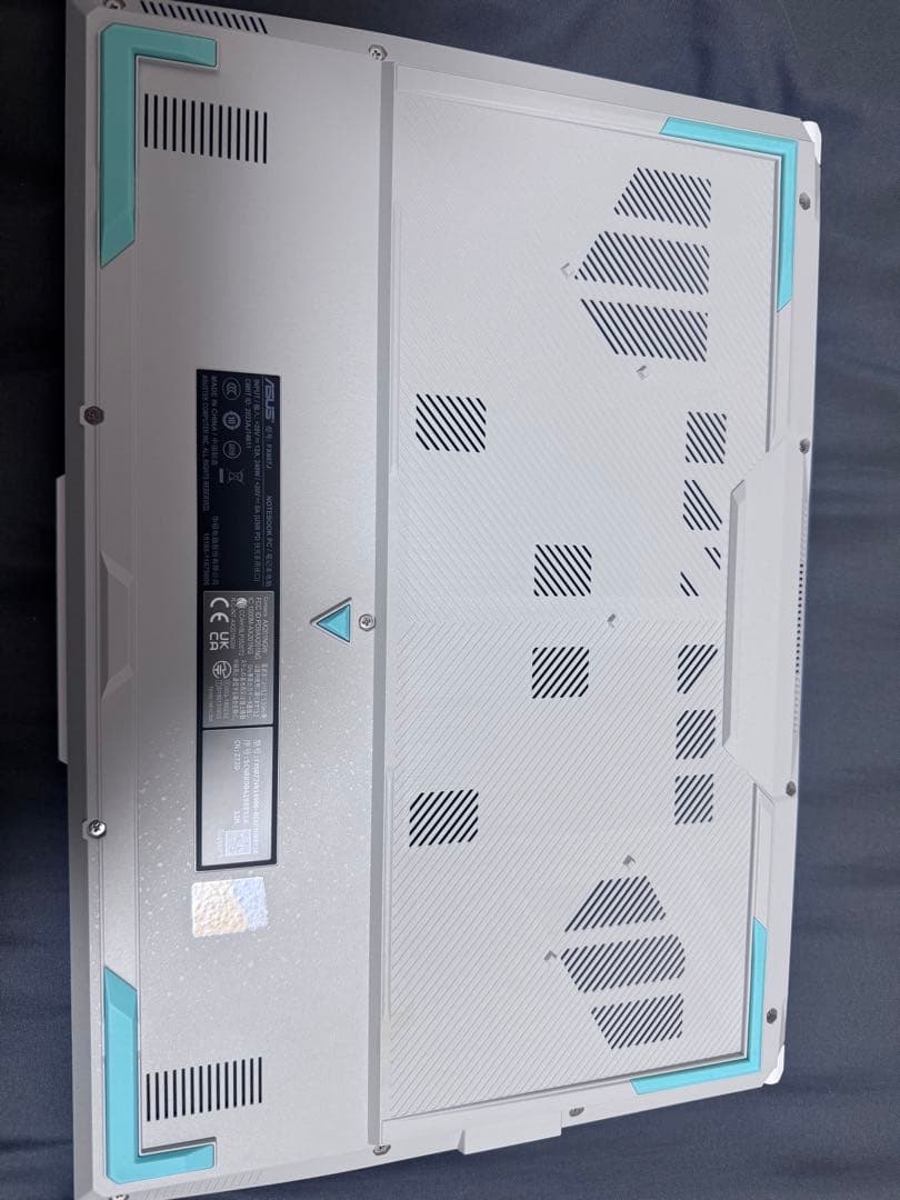 アクアブルー ノートPCカバー