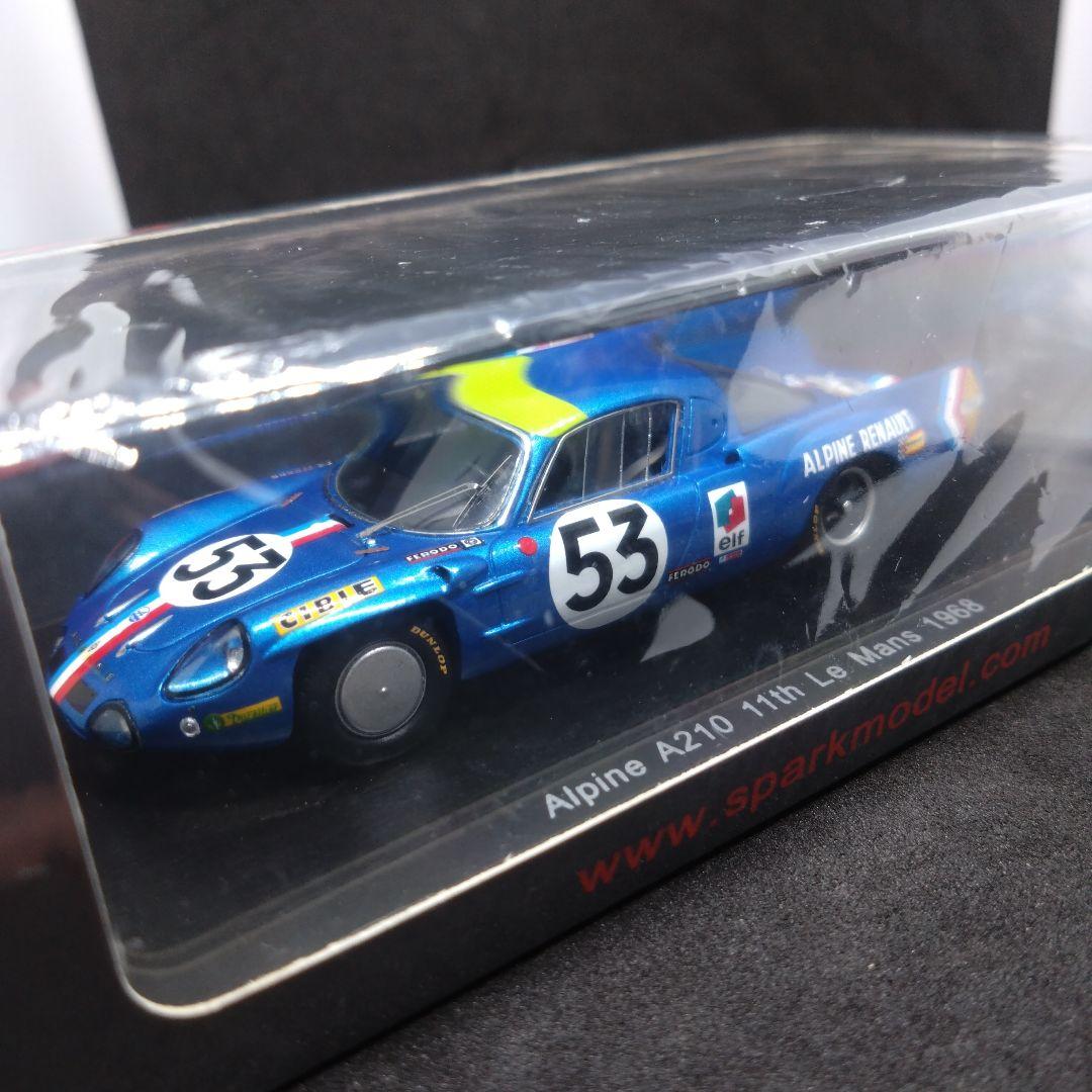 スパーク アルピーヌ ルノー A210 1968 ル・マン24時間 11位