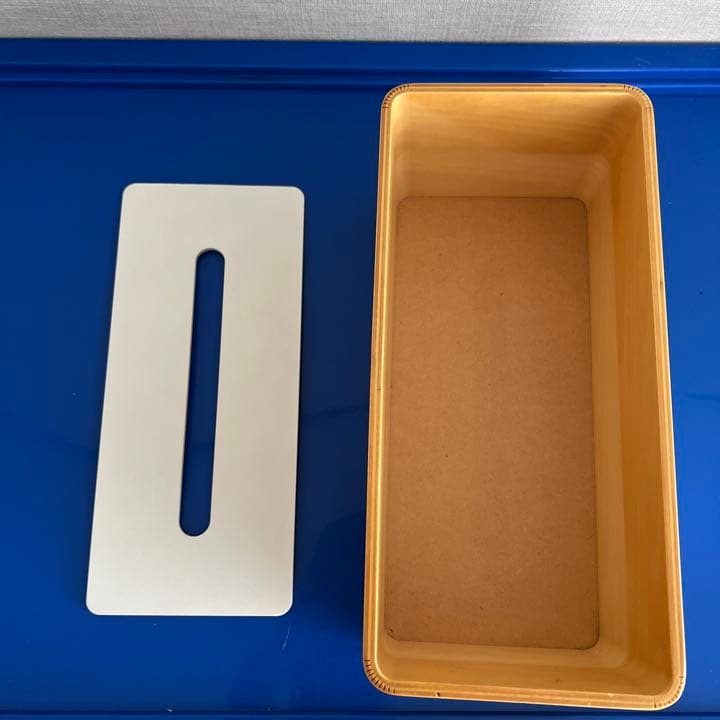 ティッシュ　ケース　ボックス　白黒計2個Lemnos design array