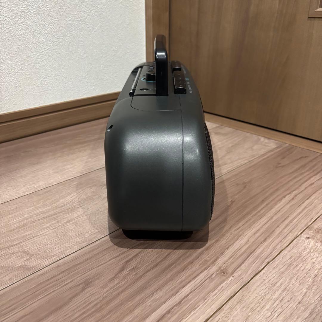 希少 美品✨　TCR-09 ステレオ FM/TV/AM ダブルカセットレコーダー