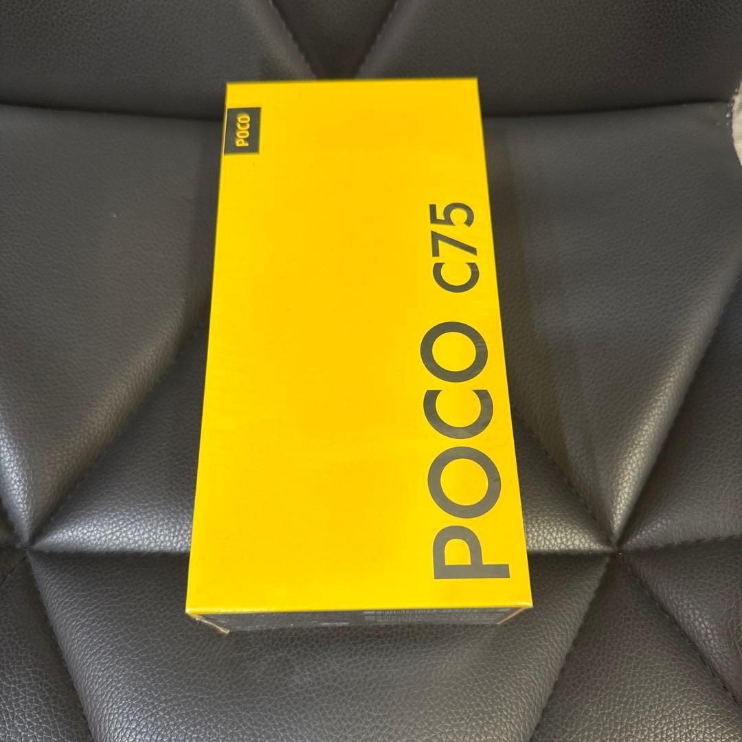 スマートフォン本体 POCO C75 Gold 8GB RAM 256GB ROM
