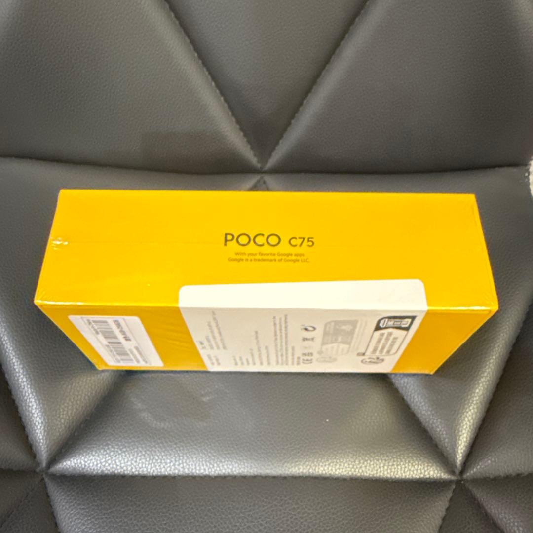 スマートフォン本体 POCO C75 Gold 8GB RAM 256GB ROM