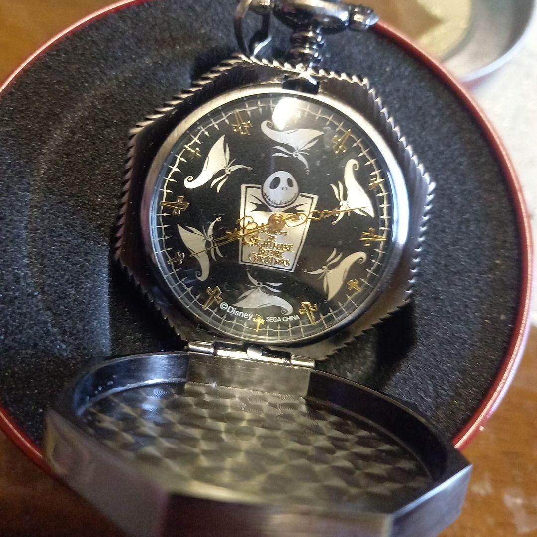 Disney ☆ナイトメアー・ビフォア・クリスマス☆懐中時計3点セット♪オマケ付