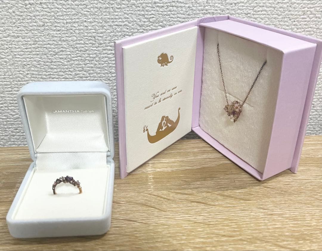 サマンサシルヴァ ラプンツェルコラボ ネックレス&リング