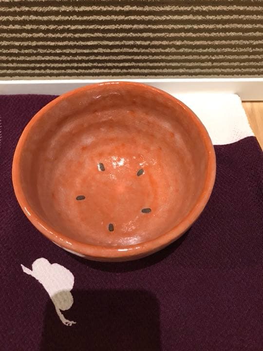 茶道具 茶器 「検校」佐々木昭楽 作、長次郎 写、