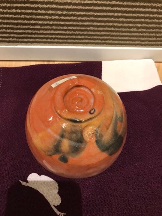 茶道具 茶器 「検校」佐々木昭楽 作、長次郎 写、