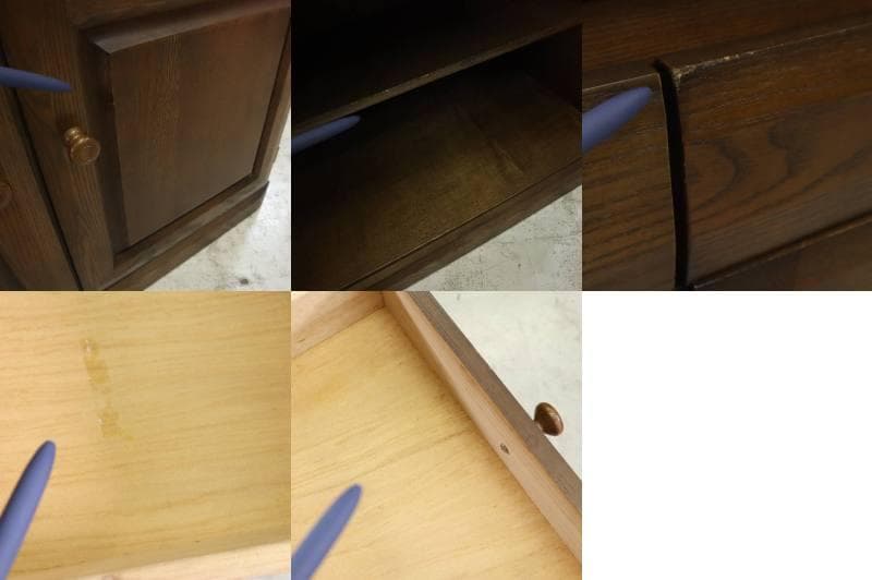 旭川家具 大雪木工 バロン 楢材 ライティングデスク ビューロー 書斎机