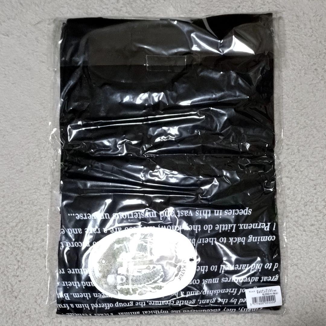 ヒグチユウコ ギュスターヴくんとまぼろしのどうぶつ Tシャツ M ブラック