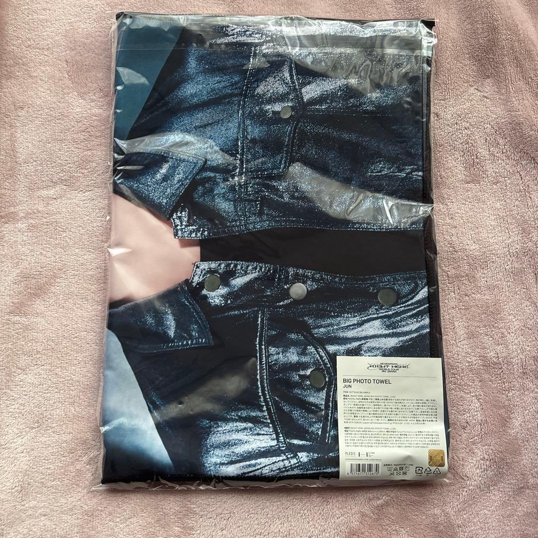 SEVENTEEN JUN BIG PHOTO TOWEL アクスタ