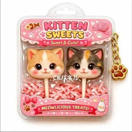 オーダー用猫ちゃんパネルサンプルページ 六