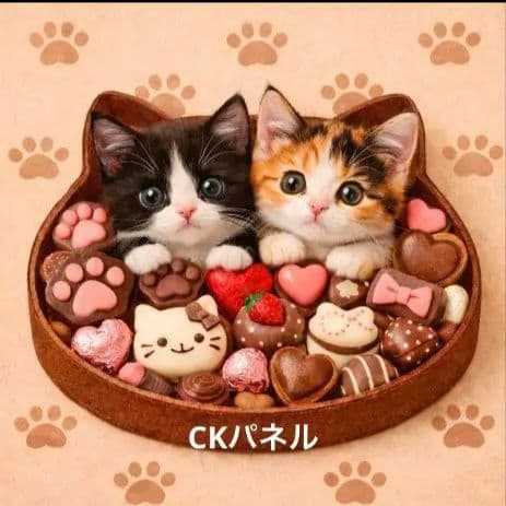 オーダー用猫ちゃんパネルサンプルページ 六