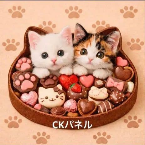 オーダー用猫ちゃんパネルサンプルページ 六