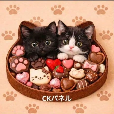 オーダー用猫ちゃんパネルサンプルページ 六