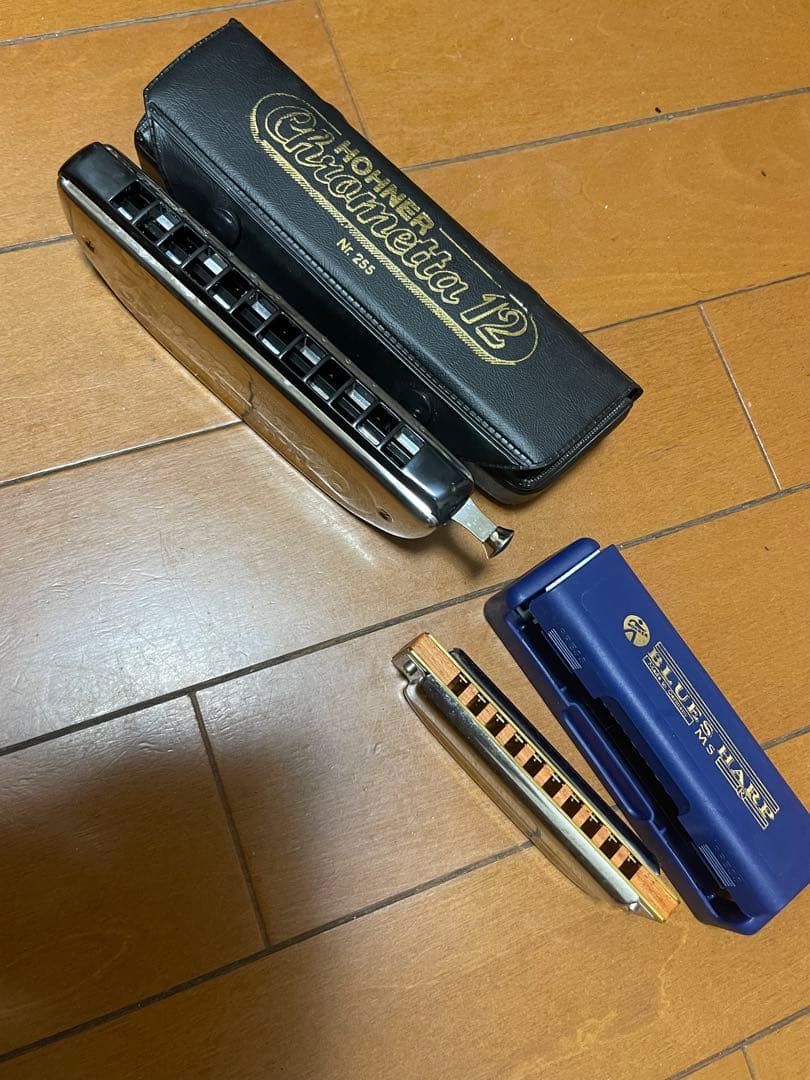 HOHNER &BLUES HARP調 クロマチックハーモニカ クロメッタ