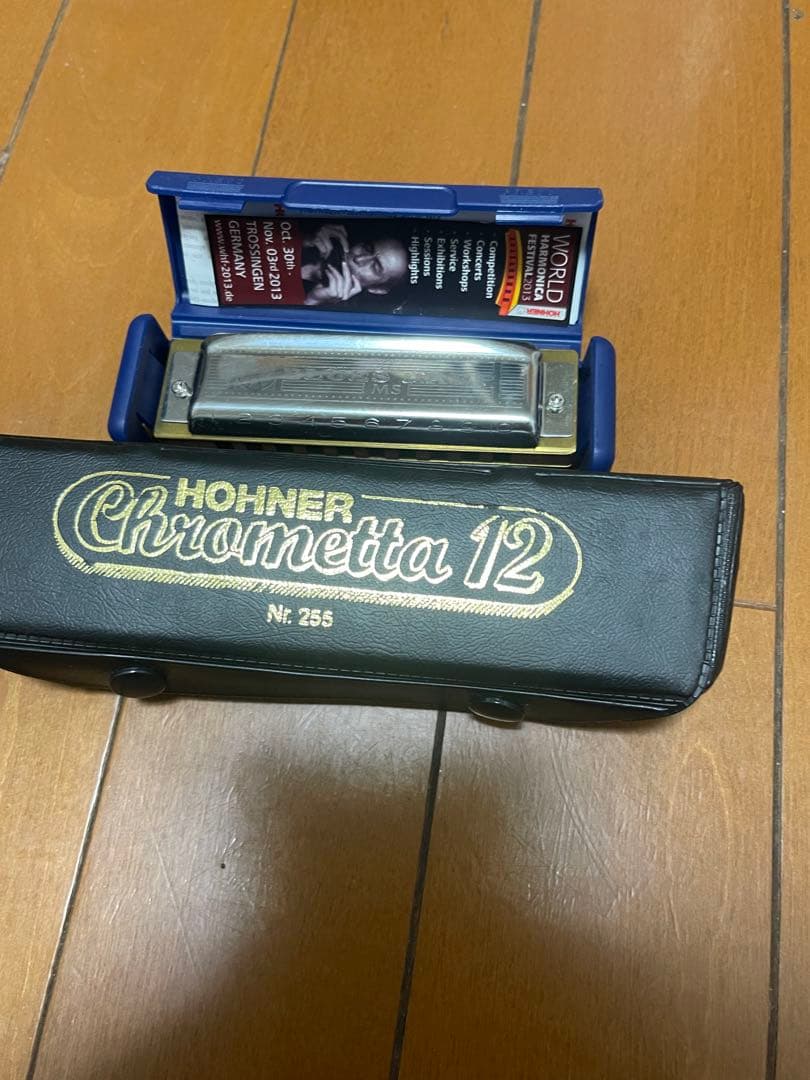 HOHNER &BLUES HARP調 クロマチックハーモニカ クロメッタ