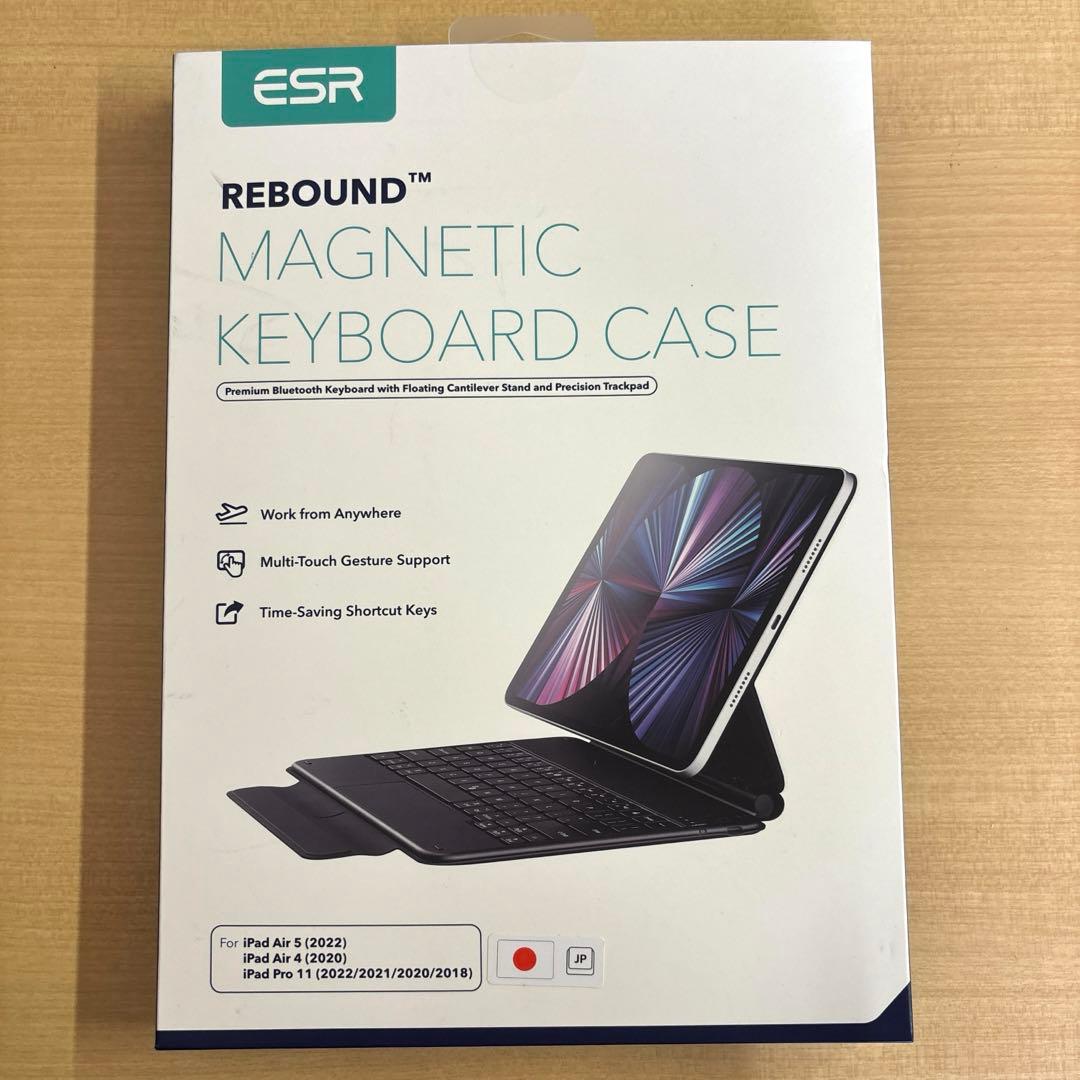 ESR iPad Air5 ケース 10.9インチ 第5世代 キーボード付き