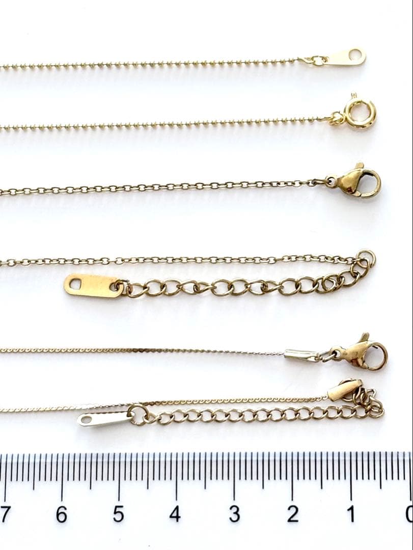 ゆん 　A26-164 レジンネックレス(ミニビオラ)雫