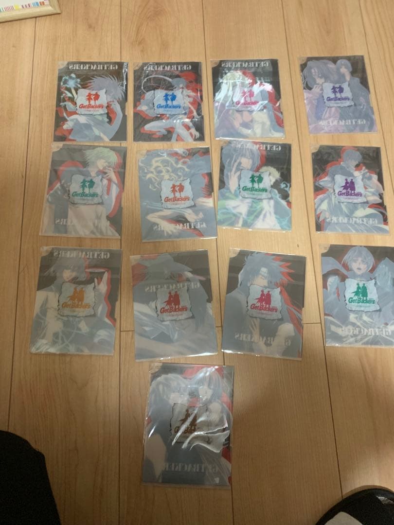 ゲットバッカーズ ミニクリアファイル 13枚セット