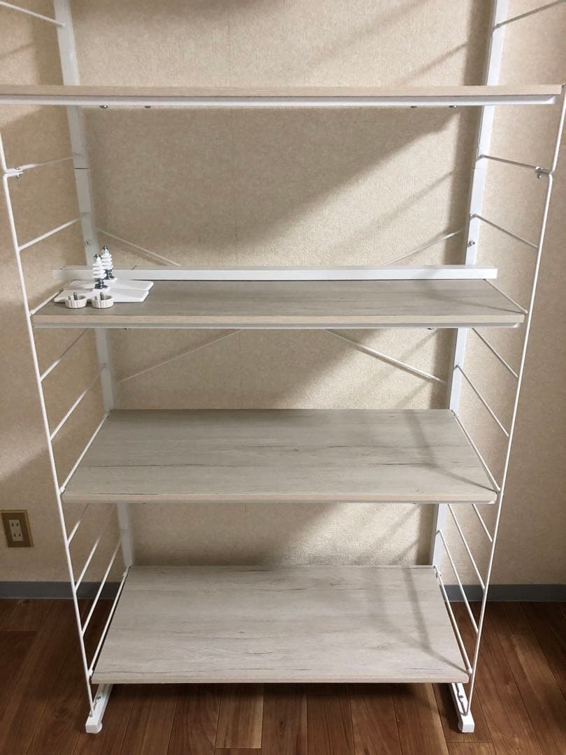 ニトリ Nポルダ ディープ　ホワイトウォッシュ　2個セット