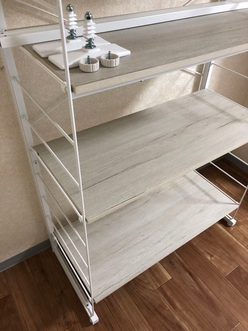 ニトリ Nポルダ ディープ　ホワイトウォッシュ　2個セット