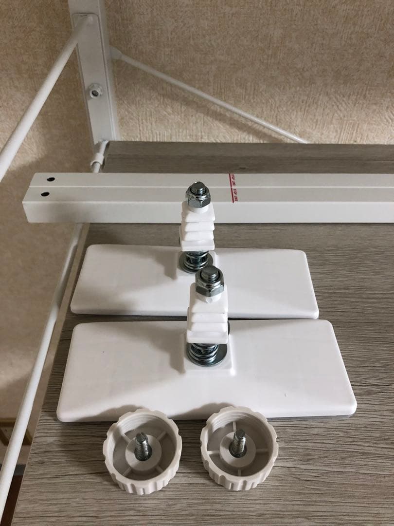 ニトリ Nポルダ ディープ　ホワイトウォッシュ　2個セット