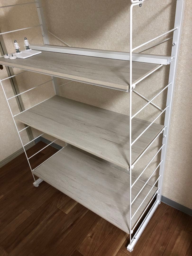 ニトリ Nポルダ ディープ　ホワイトウォッシュ　2個セット