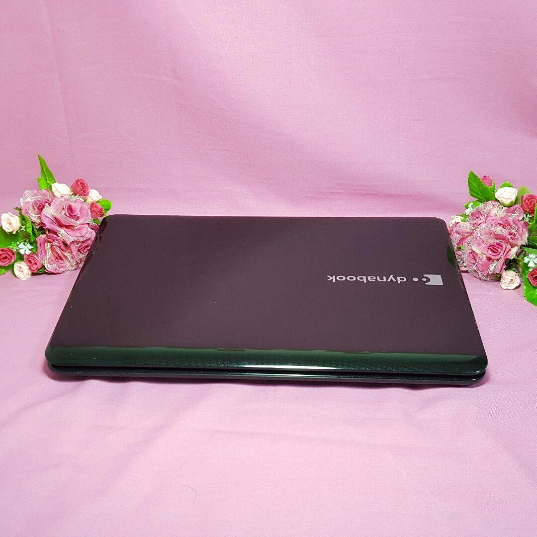 ブラック色/TOSHIBA/Win10/メモリ4G/オフィス/テンキ付♪WiFi